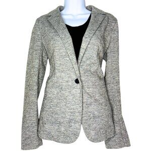 Banana Republic Gray Blazer, Wool Blend Classic, Tailored Jacket Sz: 6